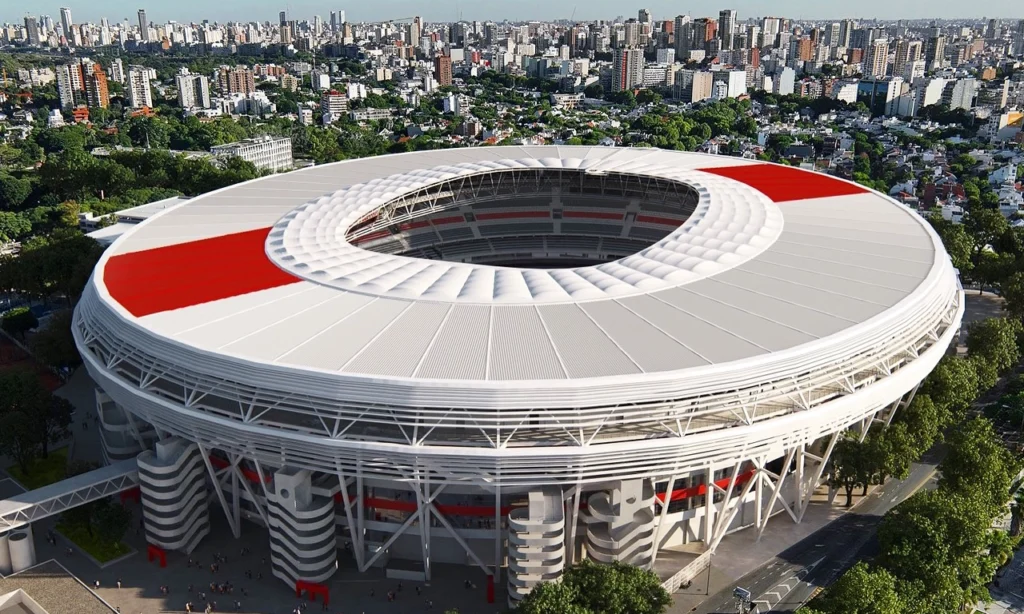 Proyecto para techar al estadio de River