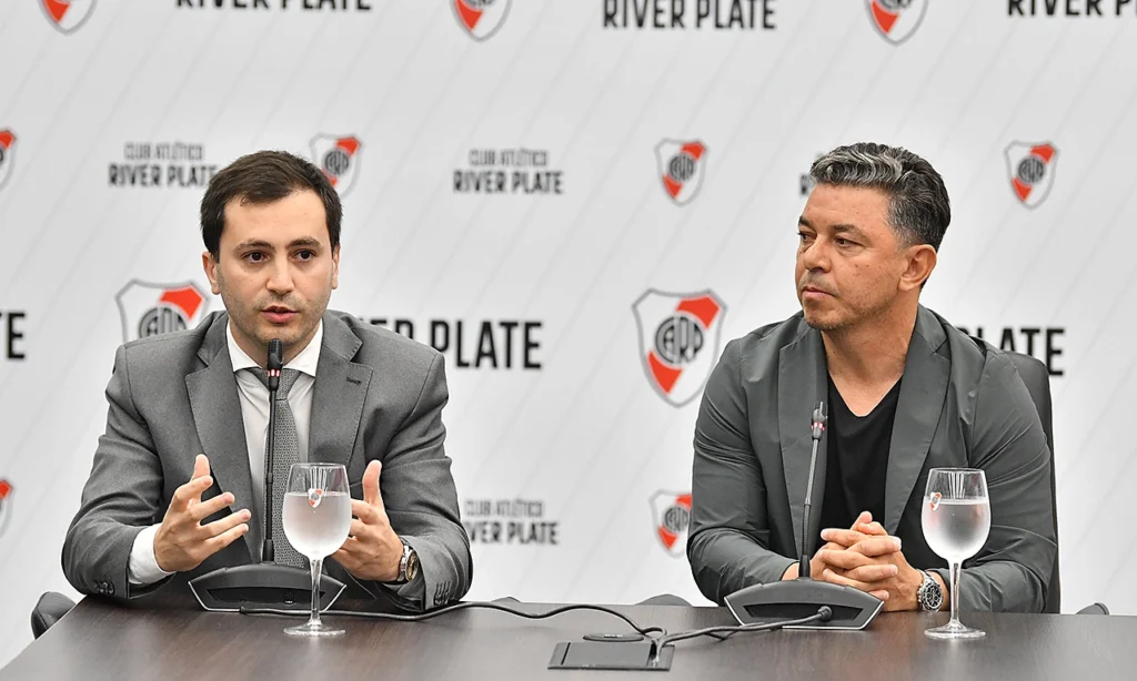 Stefano Di Carlo y Marcelo Gallardo