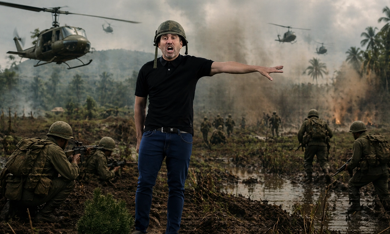 Chacho Coudet en guerra de Vietnam