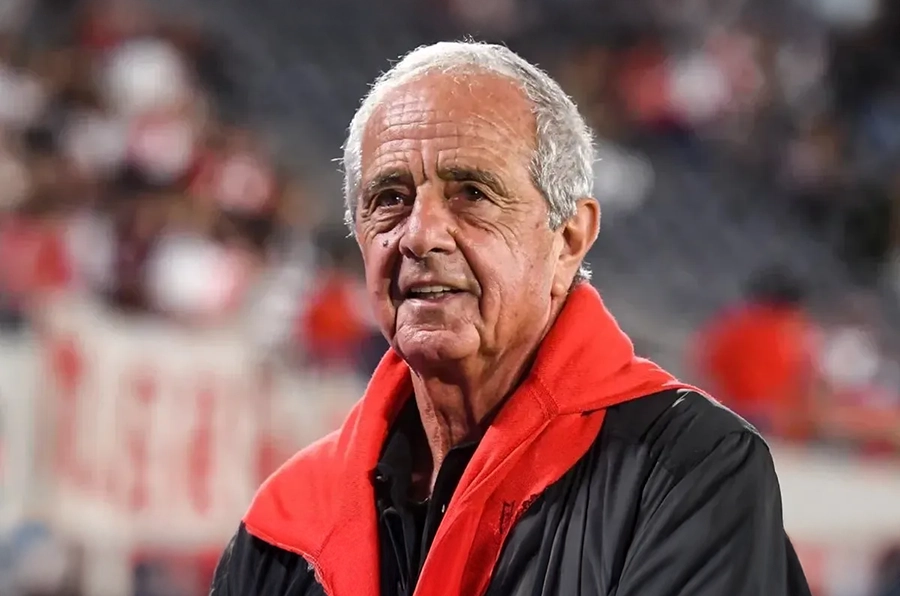 Rodolfo D'Onofrio en el estadio de River