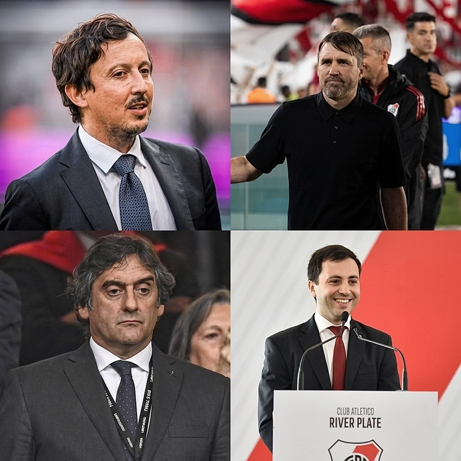 Directivos y técnico de River afrontan la crisis deportiva